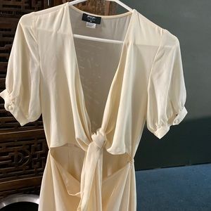 Nasty Girl cutout sheer jumpsuit
